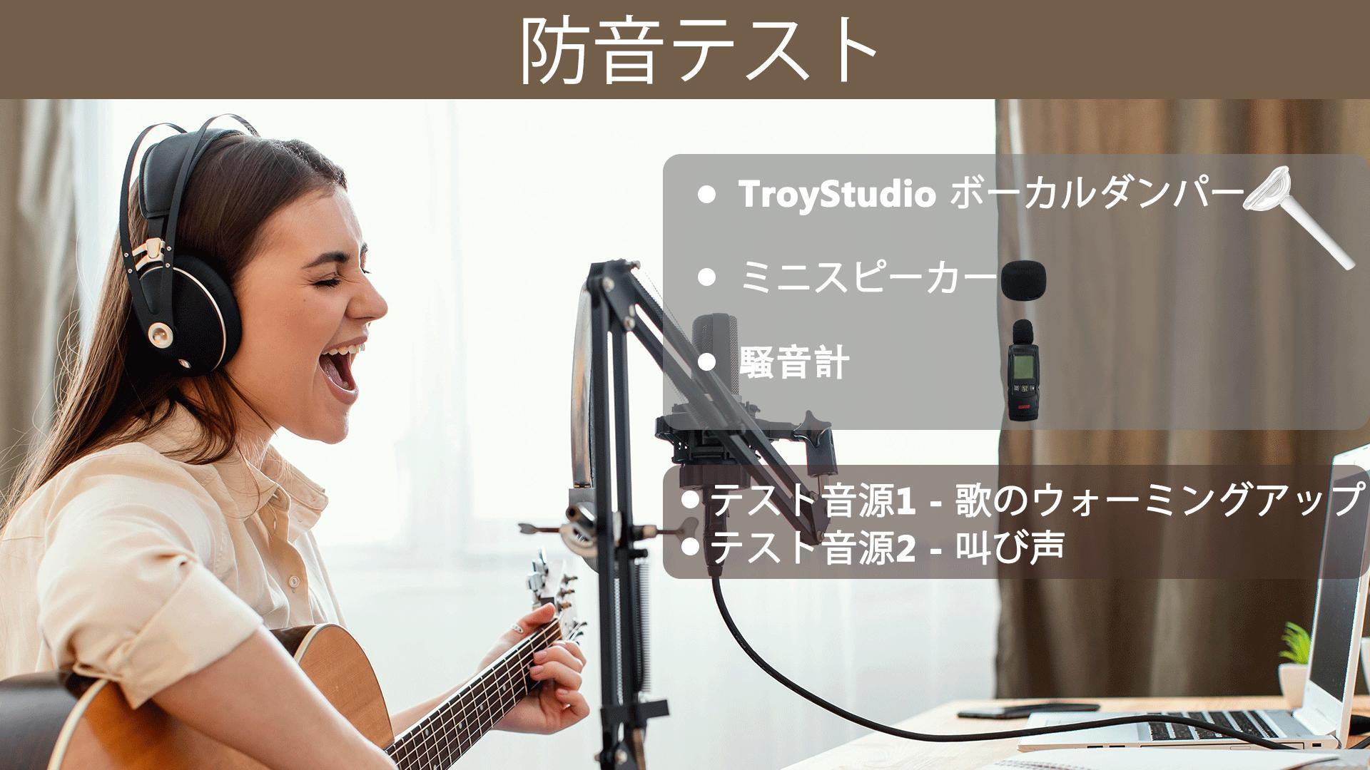 Amazon.co.jp: TroyStudio ボーカルダンパー 防音マスク ボイトレ 防音